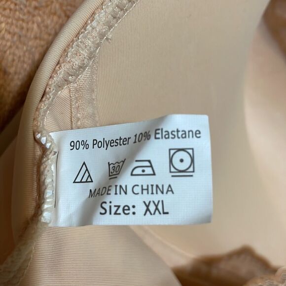 Peach front closure light padded bra - Picture 7 of 8